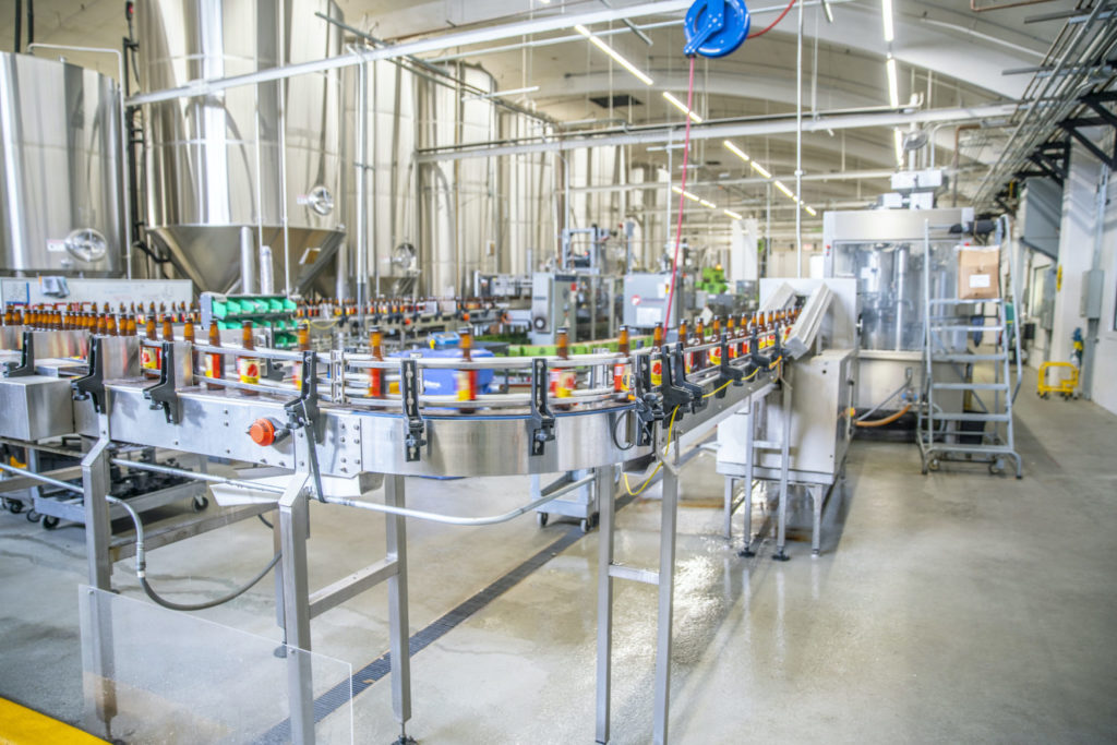 Bottling facility assembly line