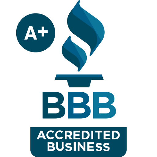 bbb a+ accredited award logo